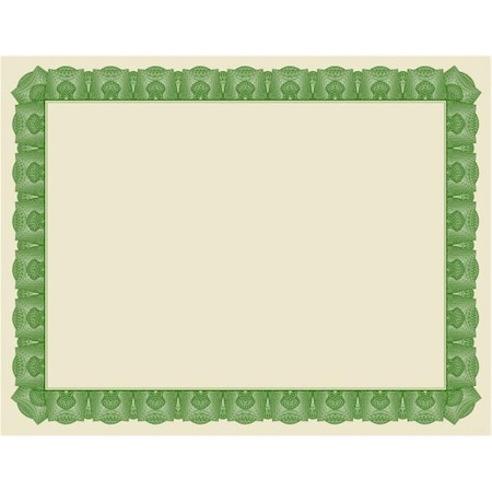 Inkinjection Tree Free Certificate with Green Border - Natural IN3188241